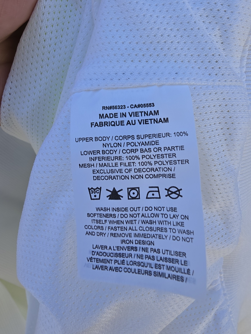 Nike Sportswear Windrunner Jacket XL White Black Volt Neon Green AR2191-103 - Picture 7 of 9